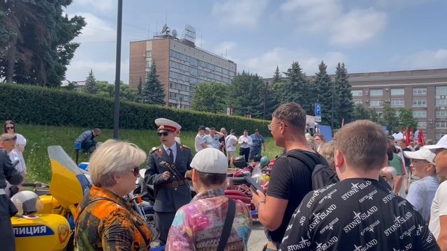 Репортаж мероприятия "Машина времени" в Челябинске.