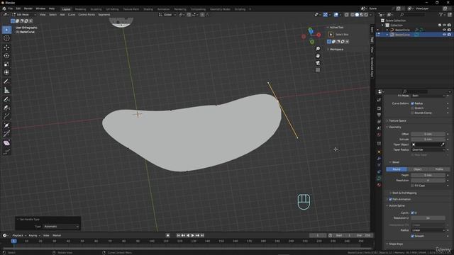 21. 2.5-Curve Modelling – 2d Pendants