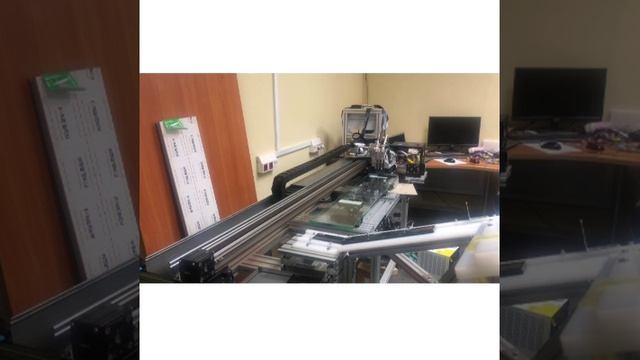 UV Print, тестирование системы подачи и расстановки изделий и  печати
