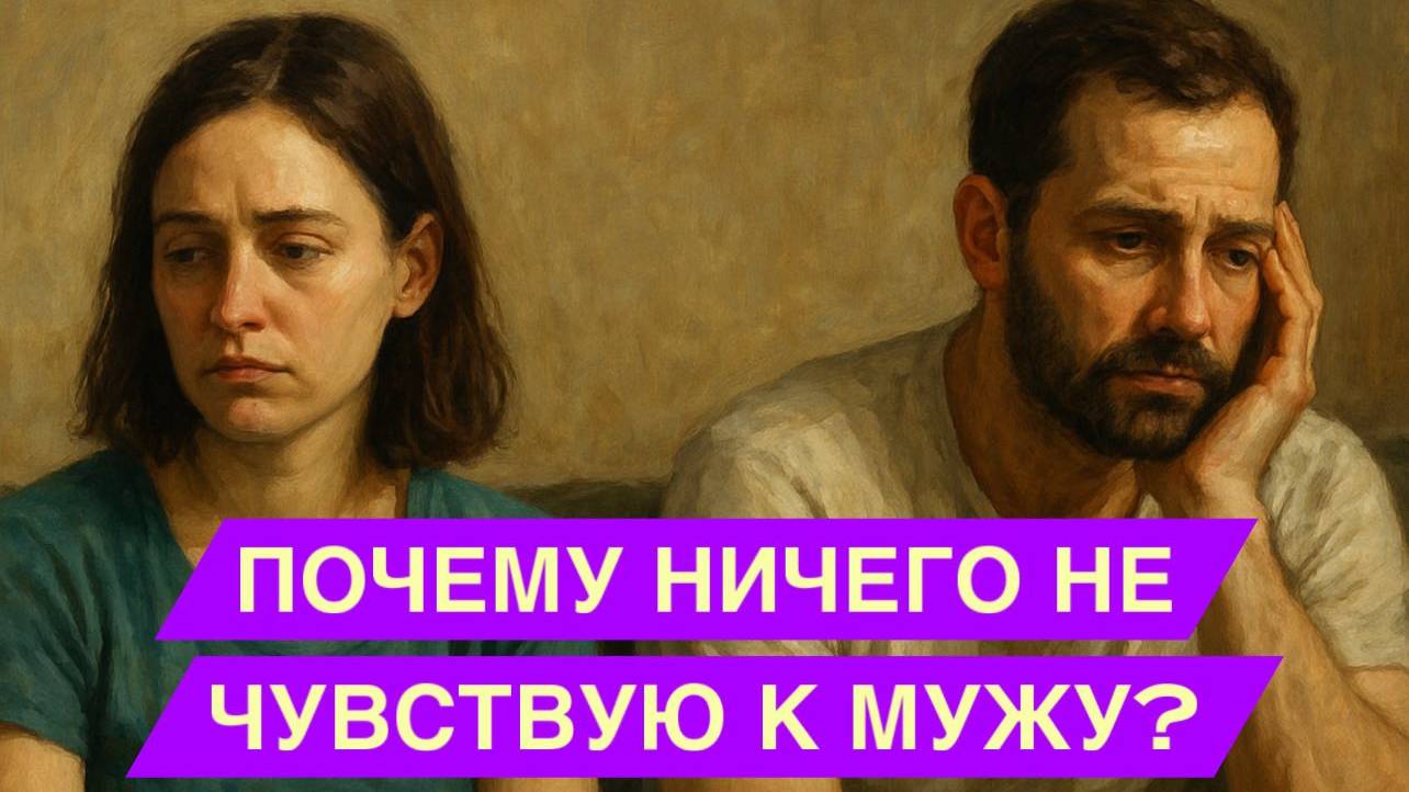 Почему я ничего не чувствую к мужу? Разбор эмоционального выгорания.