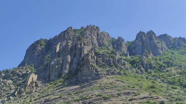 Очень  красивое место - Долина Привидений в Крыму