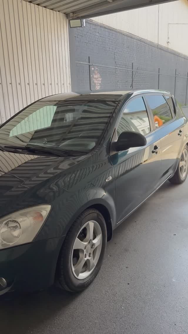 Kia Ceed 2008 зеленый обзор с толщиномером