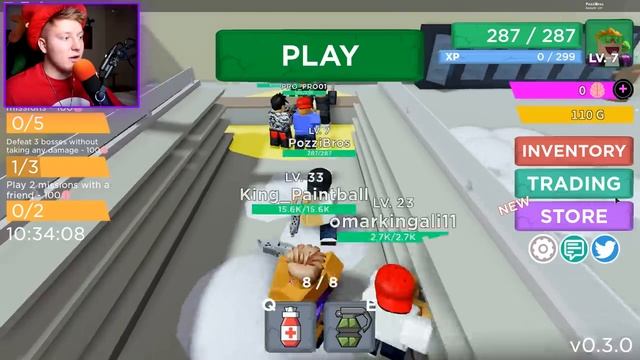 Поззи КТО ПОСЛЕДНИЙ, ТОТ И ЗОМБИ!   Roblox