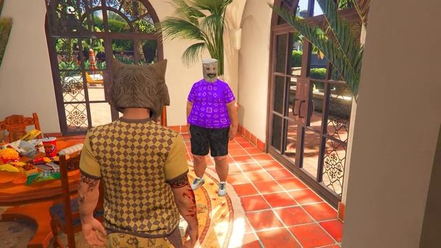 FlazinМОЙ ДРУГ СТАЛ КАЧКОМ В ГТА 5 ! - ДЖЕЛ СТАЛ СИЛАЧОМ РАДИ ДЕВУШКИ В GTA 5