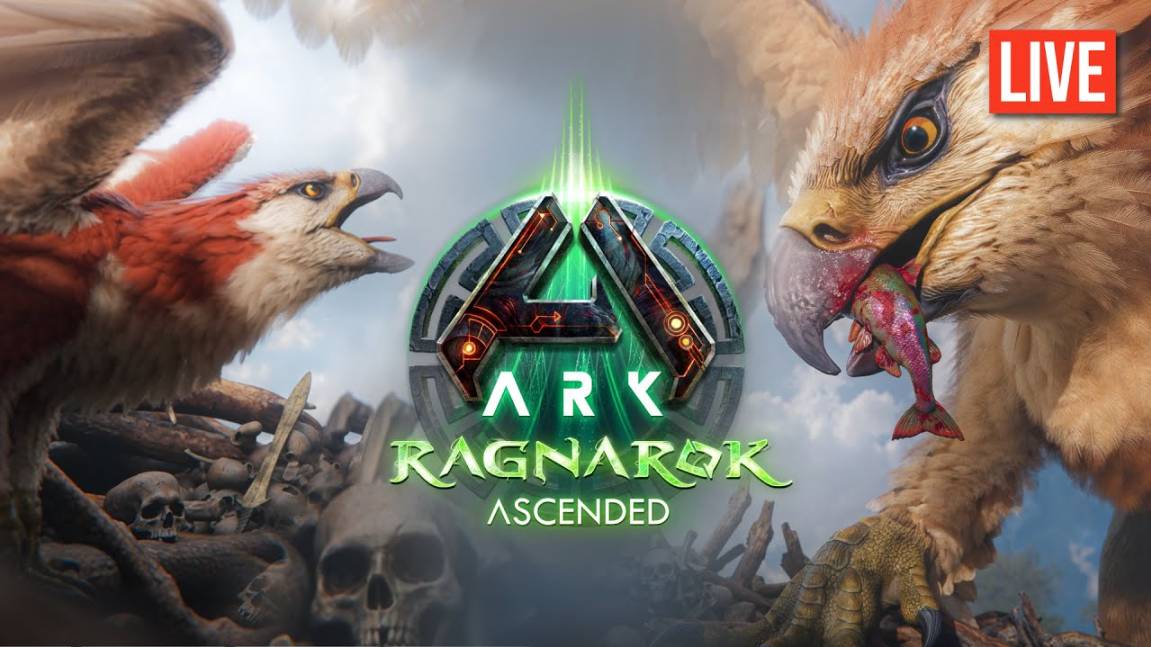 ARK: Survival Ascended Ragnarok #1 Стрим смотрим карту