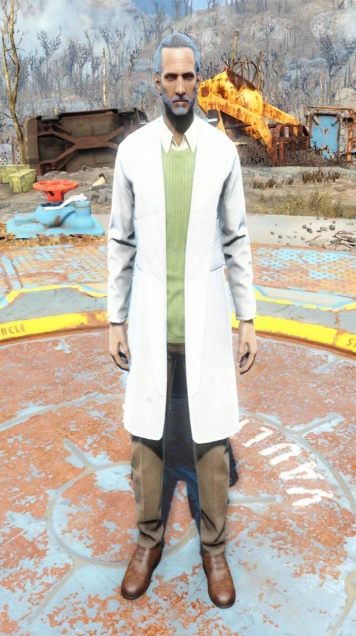 Лабораторный халат. Fallout 4.