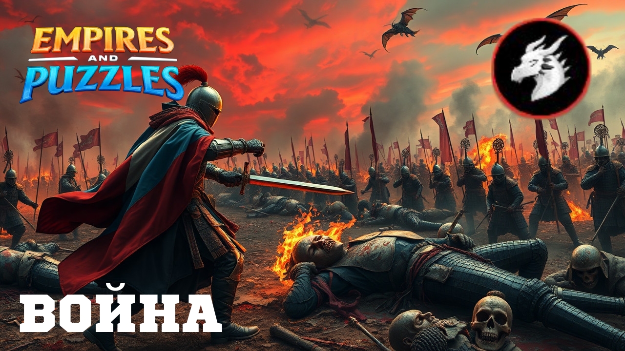 ВОЙНА АЛЬЯНСОВ ⚔️ НЕБЕСНОЕ ПЛАМЯ ⚔️ (🐉 НУ ТАКОЕ СЕБЕ)#empiresandpuzzles #империяпазлов #wtf #games