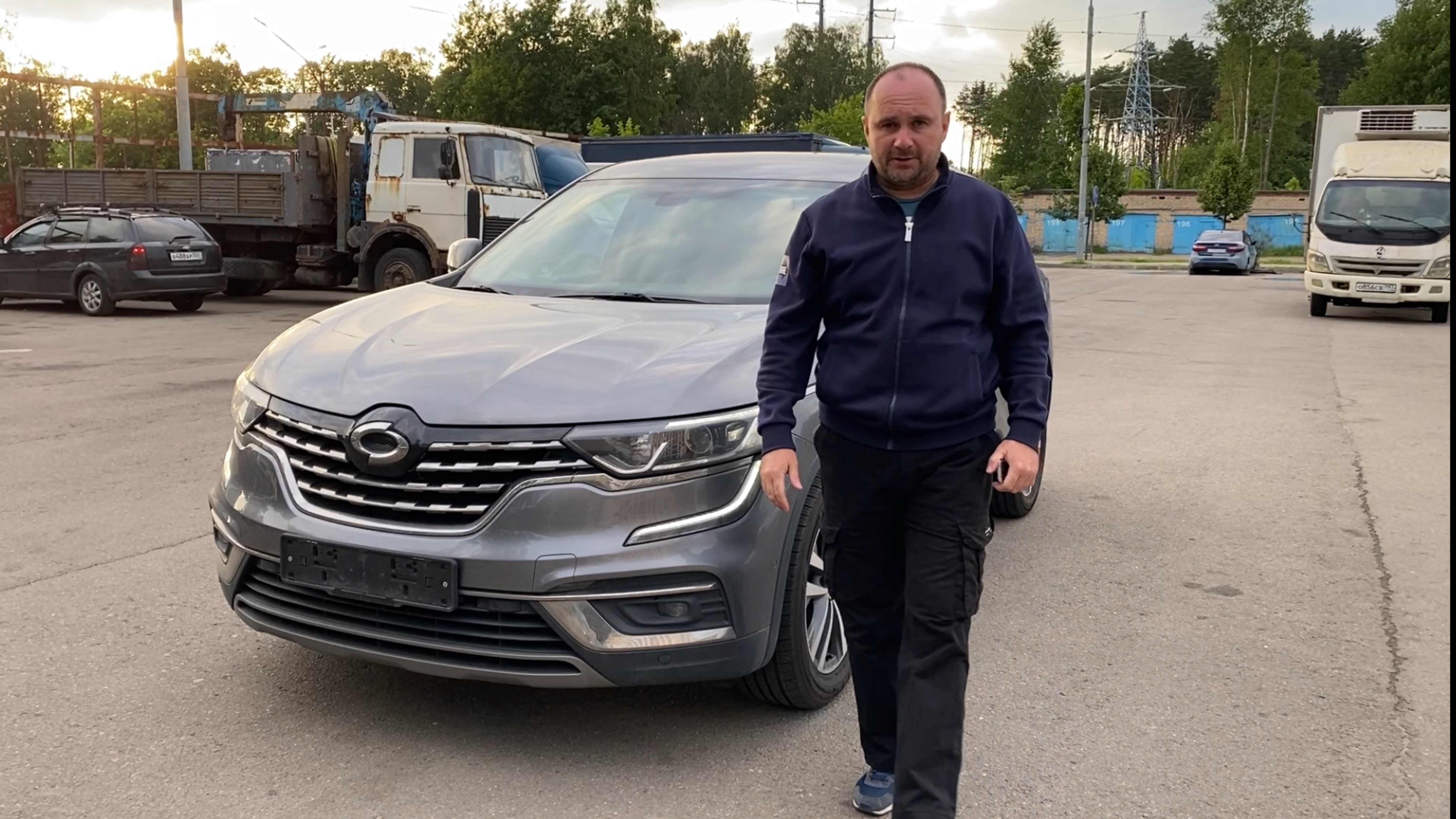 Привез из Кореи в Москву автомобиль для заказчика. Renault Samsung QM6.