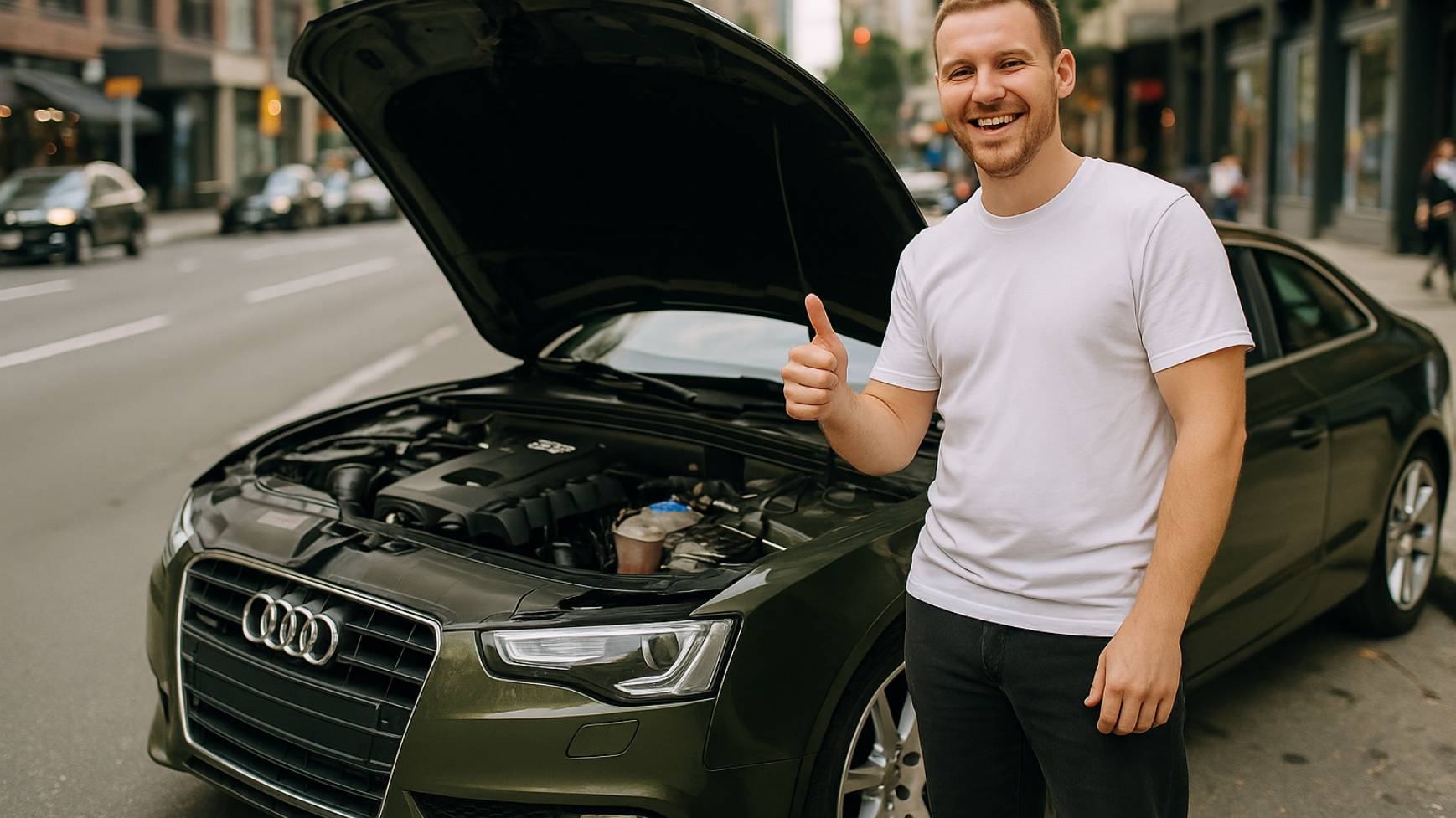 Купил контрактный мотор Audi A5 1.8 — Установка и отзыв клиента!