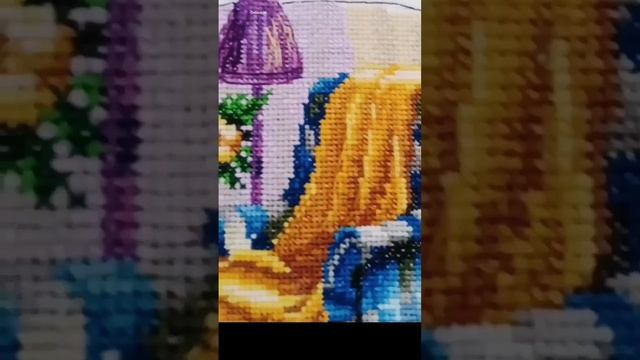 Вышивка Уютный уголок по набору фирмы Риолис.mp4