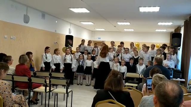 Сводный хор филиала ДШИ №8 г. Костромы - Музыка, звучи!  (автор Дмитрий Соболев)