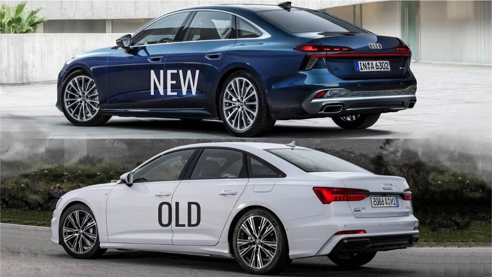 Audi A6 C9 Sedan 2026 vs Old Audi A6 C8 Sedan 2018 VAG-UPGRADE.RU