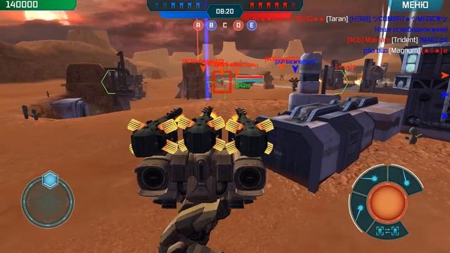 War Robots бой против клана ФСБ часть 1 • Обзор HAPPY ROBOT