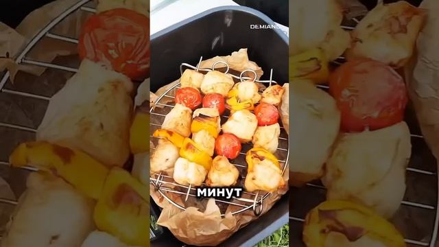 Топ 3 быстрых закуски под пиво в аэрогриле Demiand 🍺🍗🍟