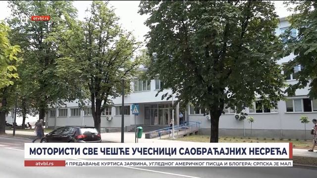 Мотористи све чешће учесници саобраћајних несрећа