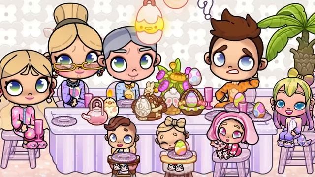 MilaGameПАСХА в AVATAR WORLD ИСТОРИЯ 💕 РУТИНА СЕМЬИ 👨👩👧👦 ОБНОВЛЕНИЕ СЕКРЕТЫ СЕРИАЛ