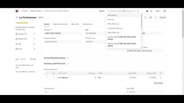 SigzenERP - The Ultimate Guide to Flawless Purchase and Sales Returns in ERP