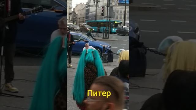Музыкант на Невском