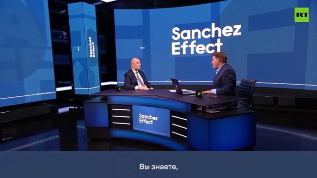 Антон Силуанов в интервью журналисту RT Рику Санчесу