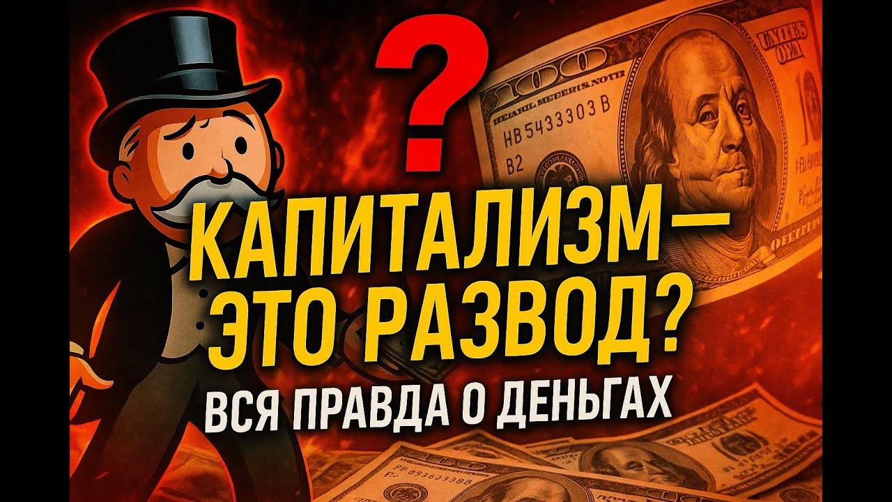 Капитализм — это развод? Почему вы всегда беднеете, даже если работаете больше