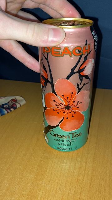 ARIZONA GREEN TEA PEACH AND HONEY ИЗ НИДЕРЛАНДОВ / АРИЗОНА ЗЕЛЁНЫЙ ЧАЙ С ПЕРСИКОМ И МЁДОМ АМСТЕРДАМ