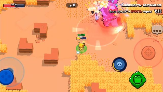 null brawl stars бой с боссом безумие III