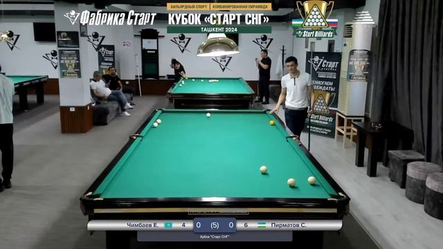 Кубок  Старт СНГ  по бильярдному спорту (стол 4). 02.07.2024 г.