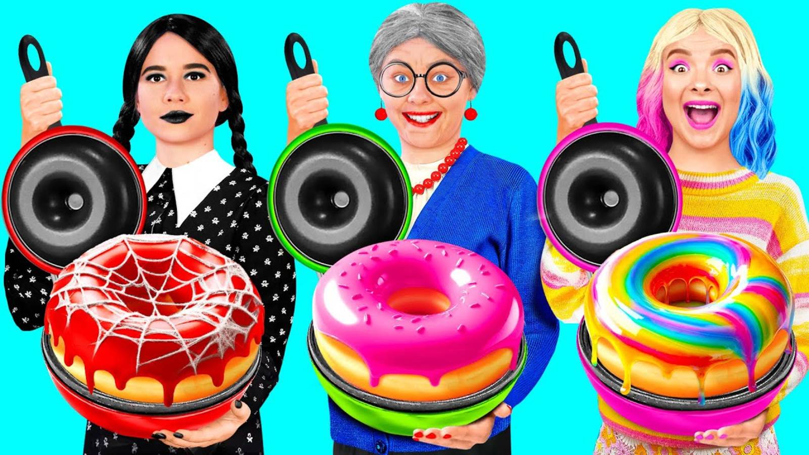 Кулинарный Челлендж: Я против Бабушки | Кухонные Лайфхаки и Хитрости