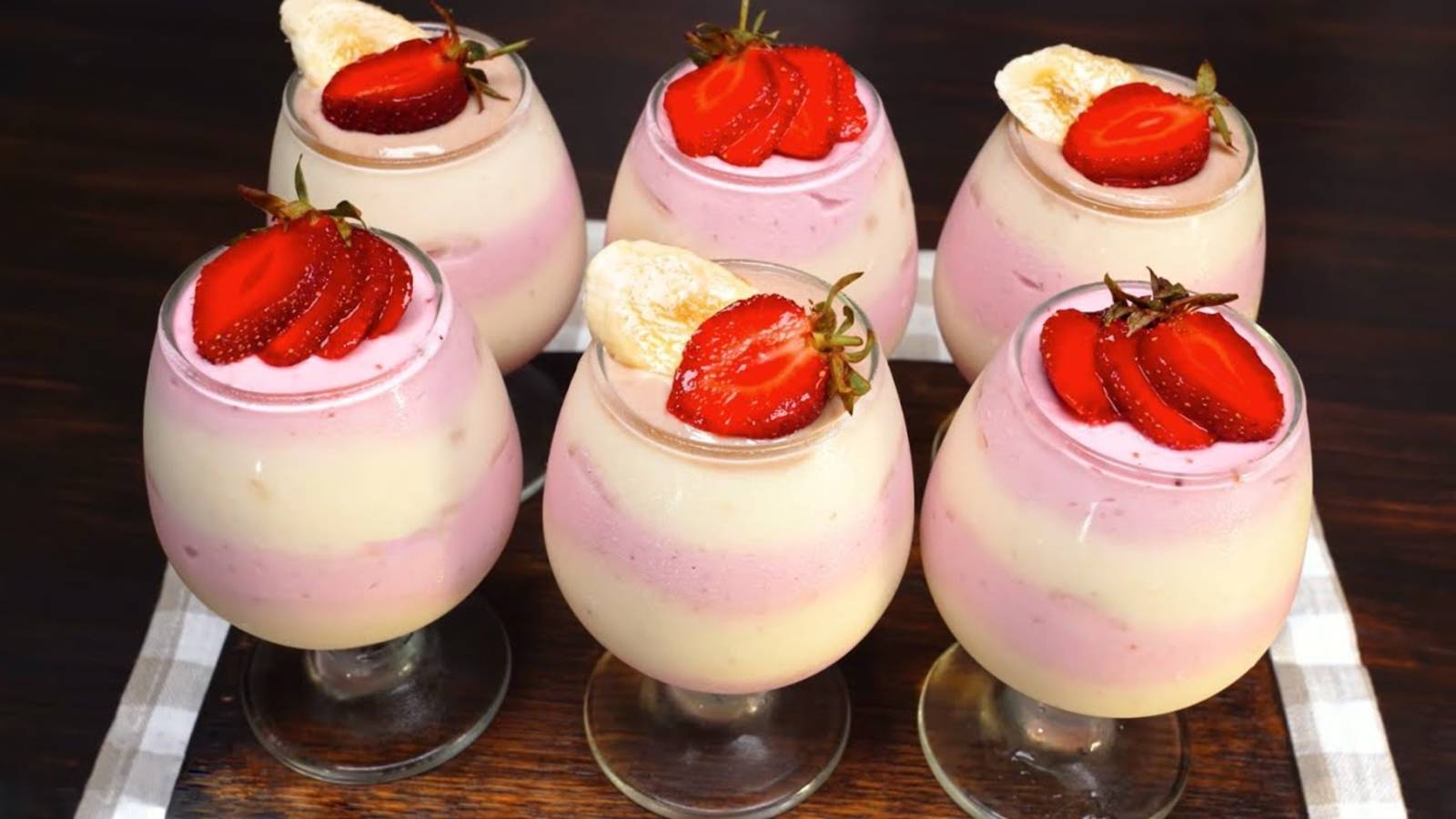 БЕЗ ЯИЦ, ЖЕЛАТИНА и СЛИВОК! 🍓 Нежнейший КРЕМОВЫЙ Десерт Рецепт