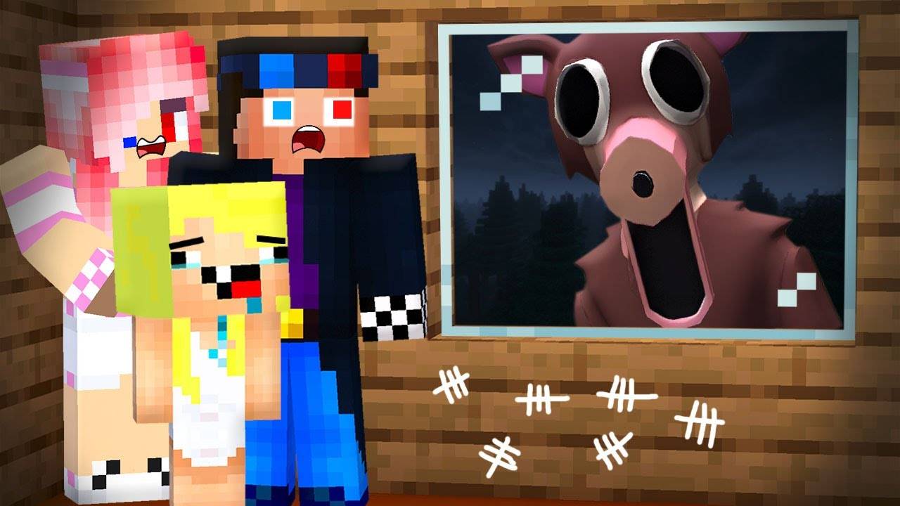 🌲МЫ ПРОВЕЛИ 99 НОЧЕЙ В ЛЕСУ В МАЙНКРАФТ! ШЕДИ ЛЕСКА И НУБИК MINECRAFT
