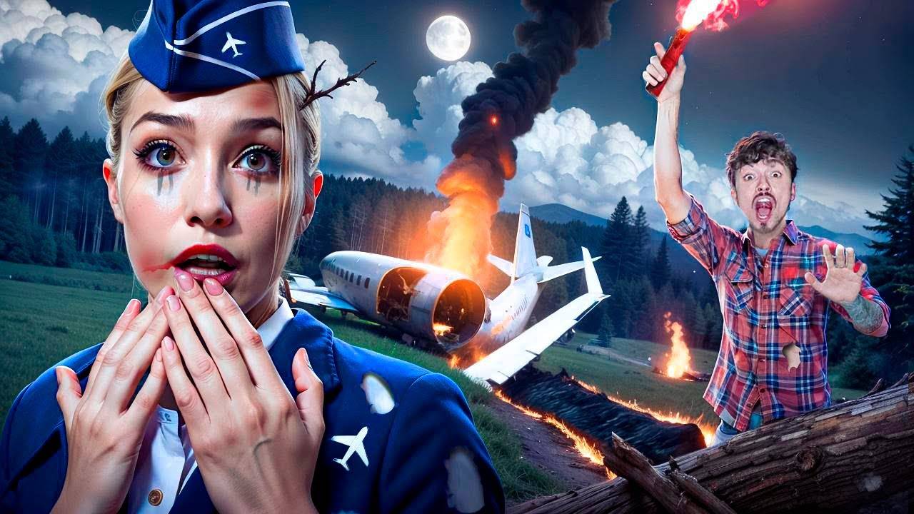 [Эдисон] Я НАШЕЛ НОВОГО ВЫЖИВШЕГО ПОСЛЕ ПАДЕНИЯ САМОЛЁТА! МАЙНКРАФТ