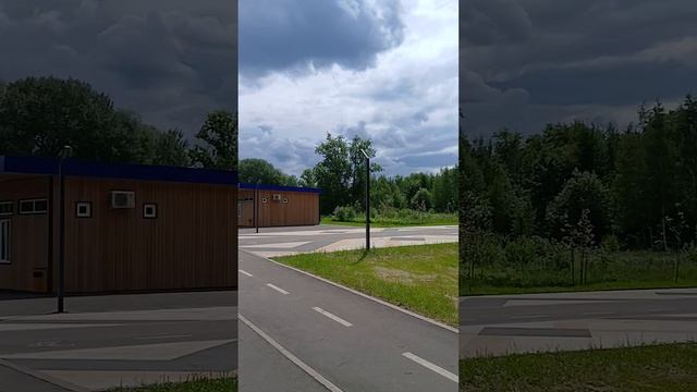 Прогулки по новому парку Меленки построенному по программе Парки Подмосковья в Павловском Посаде