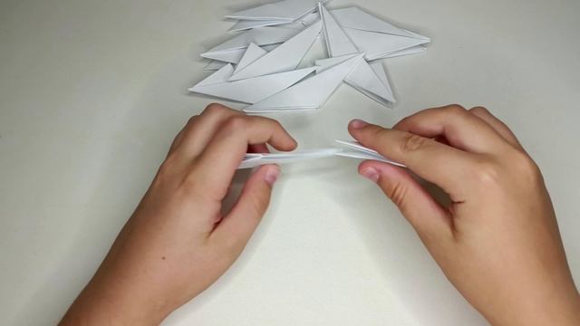 Как сделать звезду из бумаги  Оригами звезда из бумаги