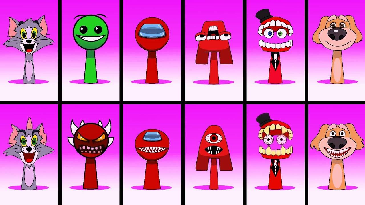 СПРУНКИ VS ИТАЛЬЯНСКИЕ МЕМЫ - ВСЕ ФАЗЫ ПОЛНЫЙ СБОРНИК (Incredibox Sprunki) #sprunki #СПРУНКИ