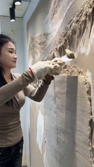 Построила картину