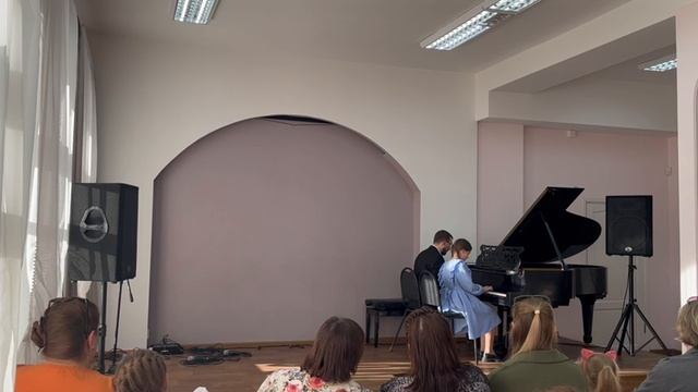 Василиса Дурандина (4 кл.) и Дмитрий Соболев - Царь-Горох (автор Дмитрий Соболев)