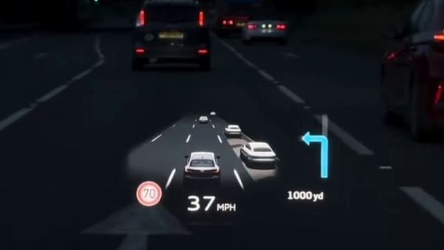 Original projection of data on the windshield  (HUD) AUDI A5 B10 / A6 C9 NEW VAG-UPGRADE.RU