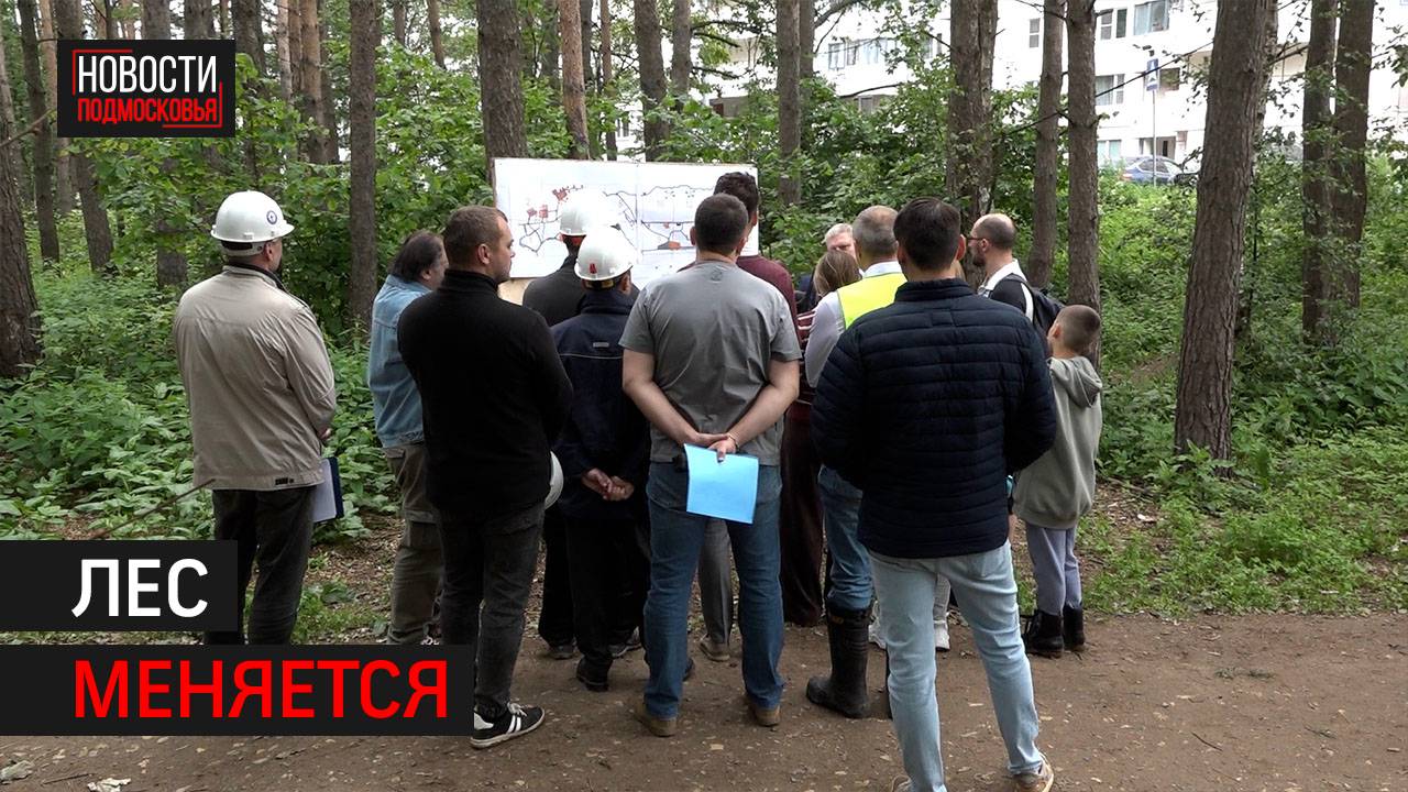 Парк в Новой Трёхгорке благоустроен на 60% // 360 Одинцово