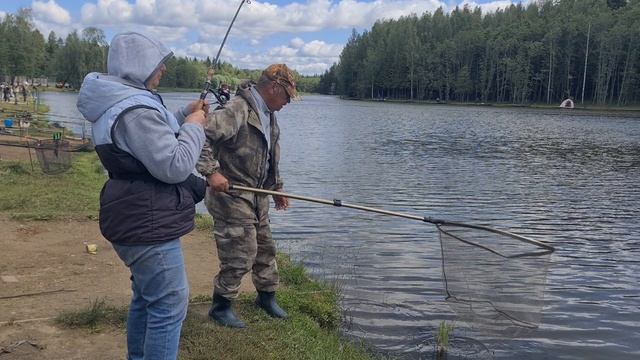 Поимка карпа