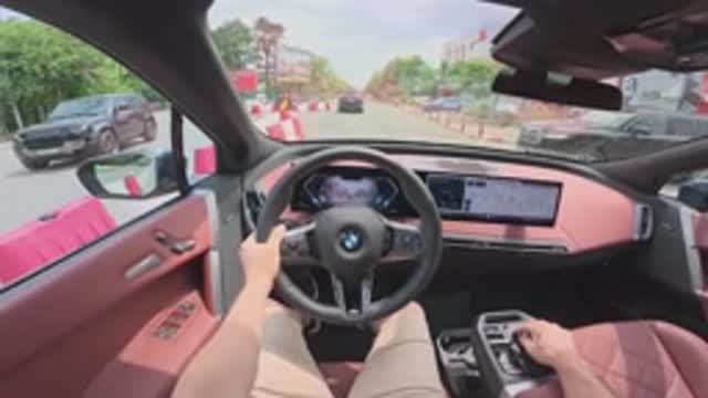 Новый BMW iX Facelift 2025 POV TEST DRIVE