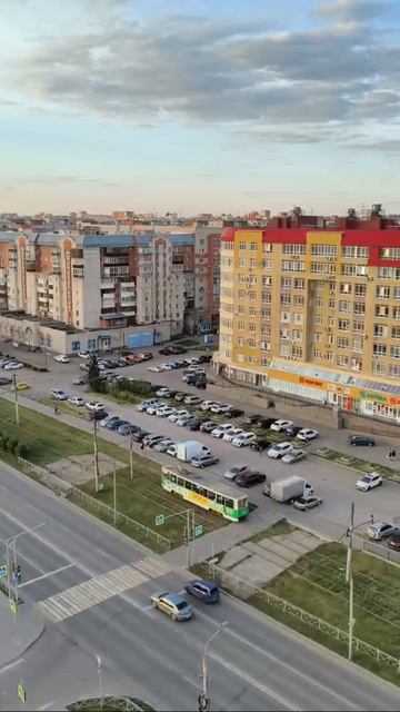 Вид на Омск с 12 этажа