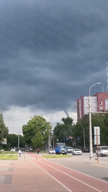 Смерч в Чернигове