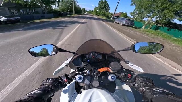 Мои летние кадры на мотоцикле