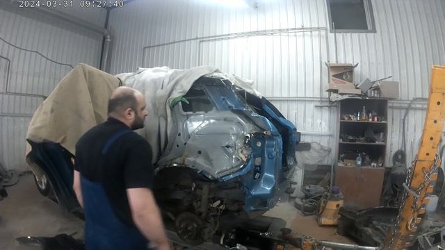 🚙 Выполняем работы по замене заднего левого крыла крыла