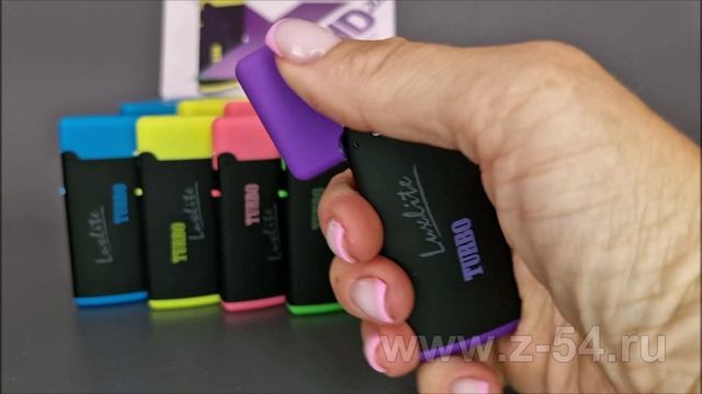 Турбо  Luxlite XHD 207 Black Rubber Color Cap  (с откидн крышкой)