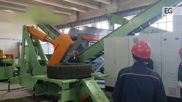 Линия для переработки шин в крошку OTRM-1500