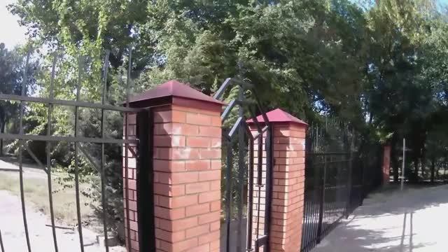 Завершение (последний штрих) декоративного забора. Шапка на забор.