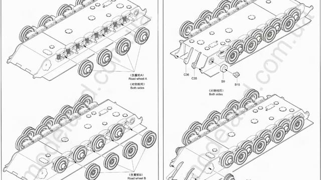 Trumpeter 01596 САУ StuG E-100 (1/35)