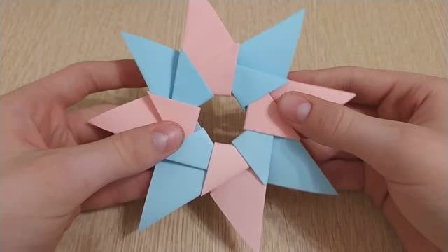 Как сделать звезду из бумаги