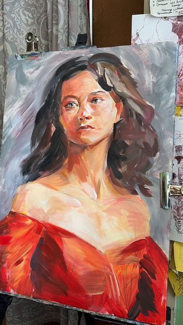 Рисуем портрет девушки, день 230.